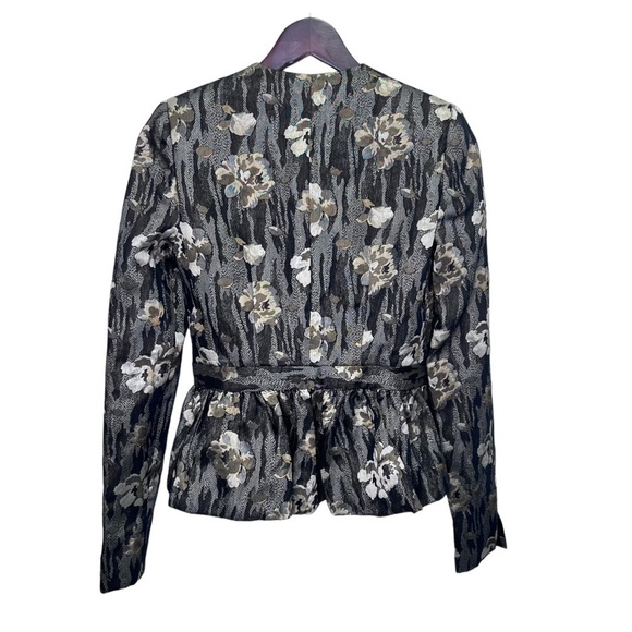 Bird by Juicy Couture Floral Jacquard Blazer Size XS NWT Mod Feminine - Picture 9 of 15